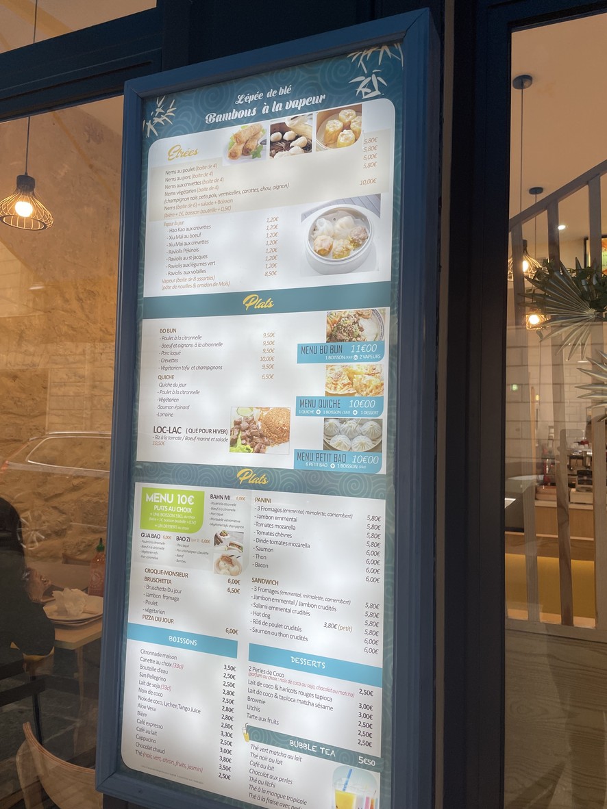 Compose - Bellechasse menu 1