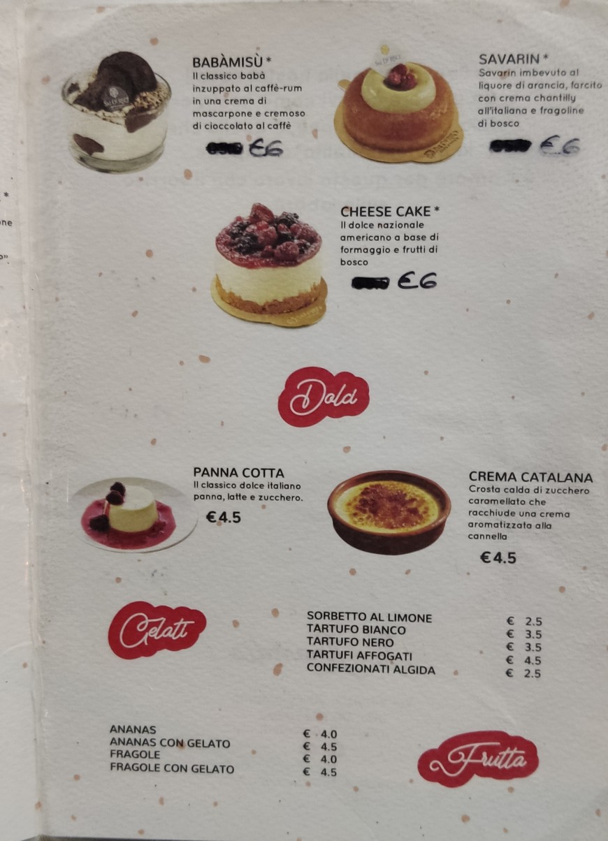 Ristorante Il Limoncello menu 5