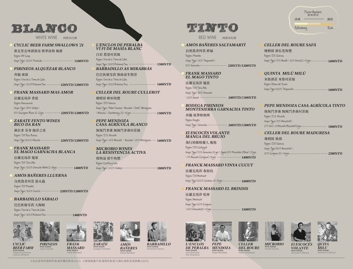 PS TAPAS Restaurante de Vinos Españoles menu 3