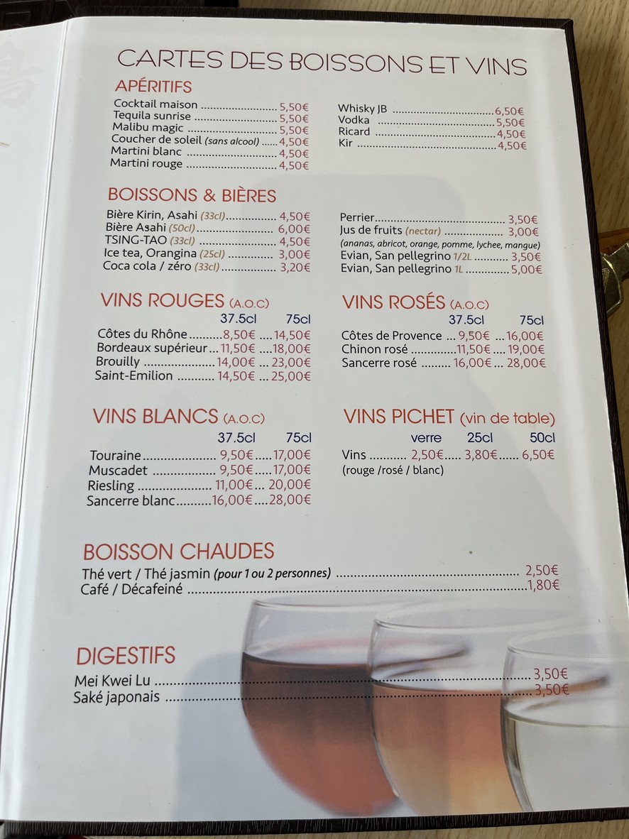 Thon Nagasaki menu 10