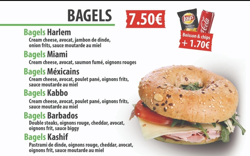 Le Snack menu 3