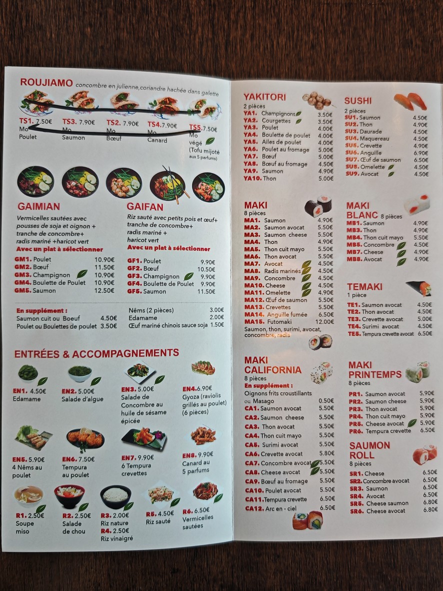 Fukuyama menu 2