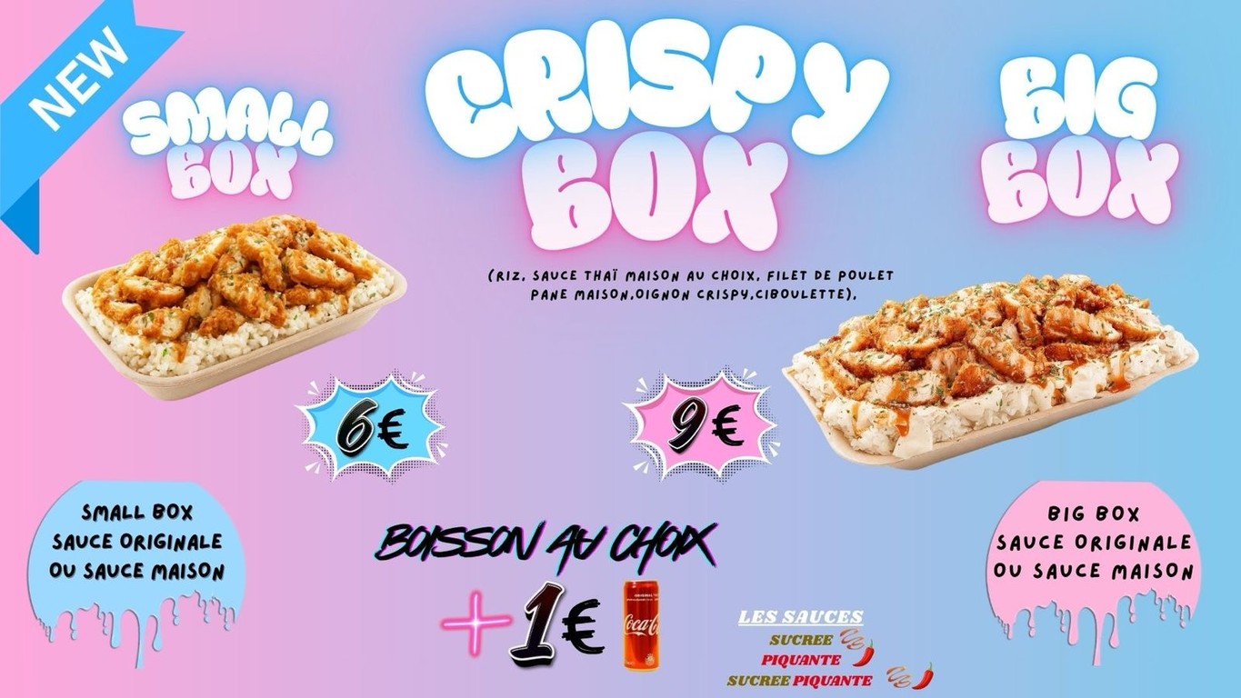 TASTY CRISPY menu 2