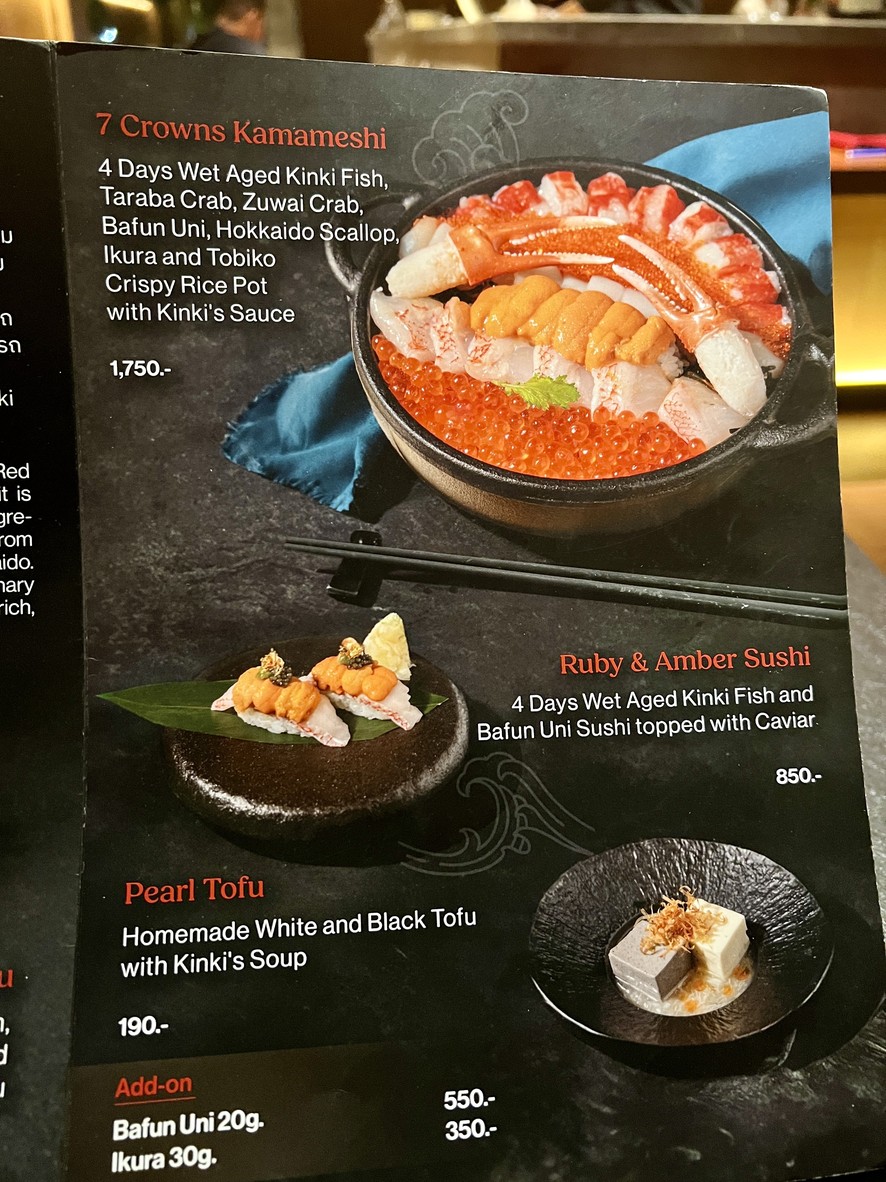 Kinki Japanese Progressive Dining and Bar menu 2