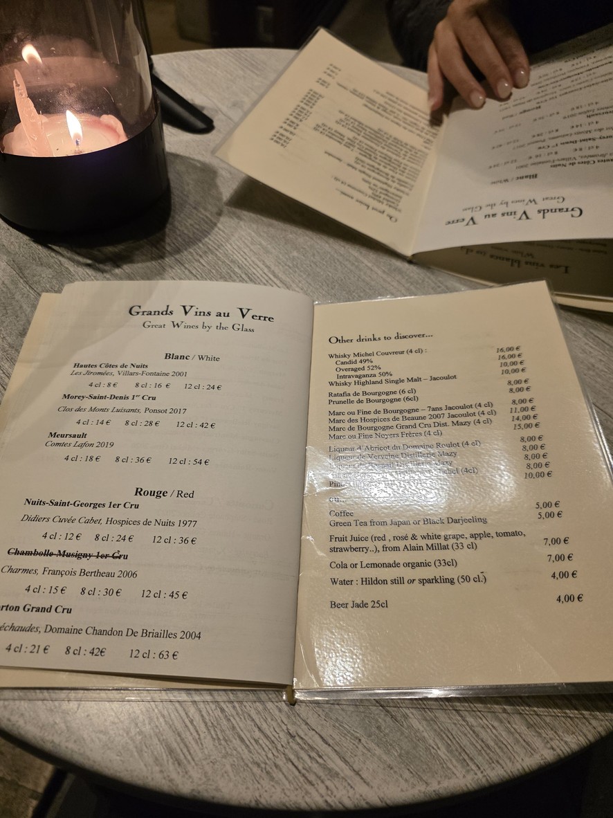 La Crèmerie menu 2