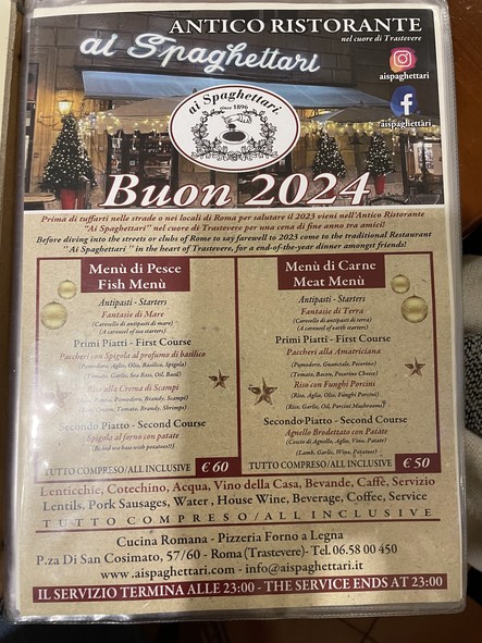 Restaurant Ai Spaghettari