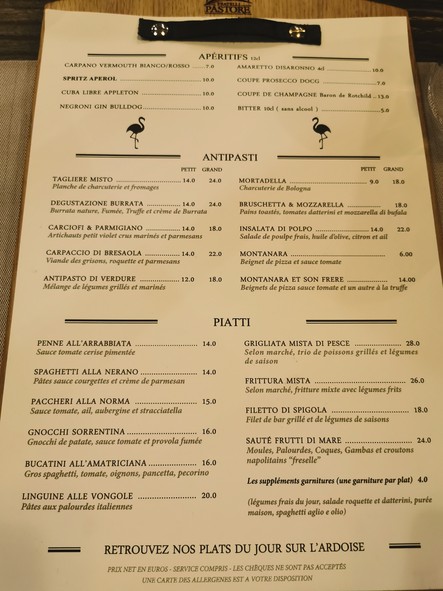 Fratelli Pastore Trattoria