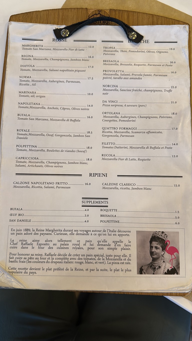 Fratelli Pastore Trattoria menu 2