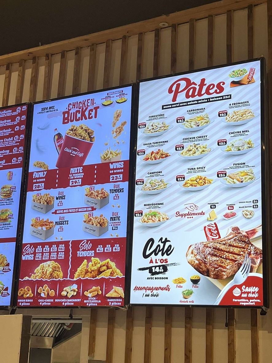 Chick'End Café menu 2