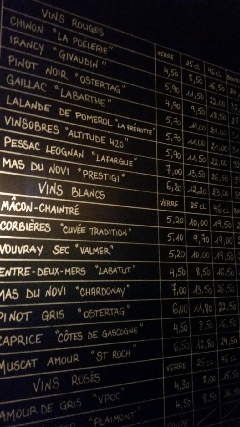 L'Ivress Bourse menu 2