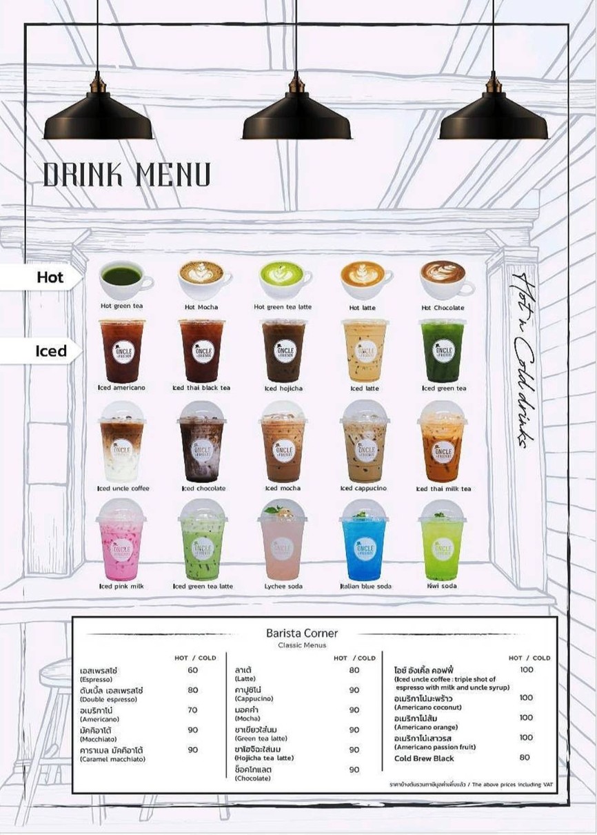 Uncle & Friends menu 5