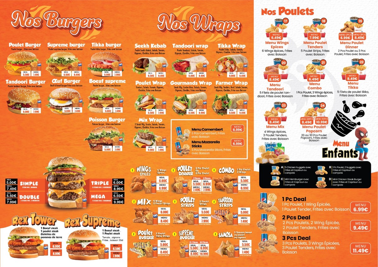 chicken rex menu 3