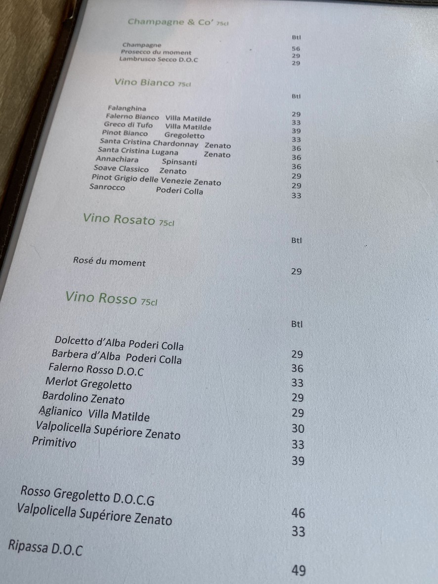 Viasette menu 3
