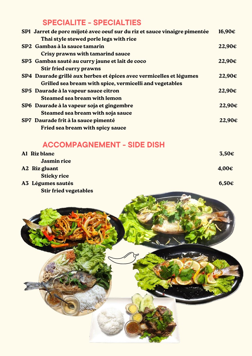 KHONKAEN UDON THAI menu 3