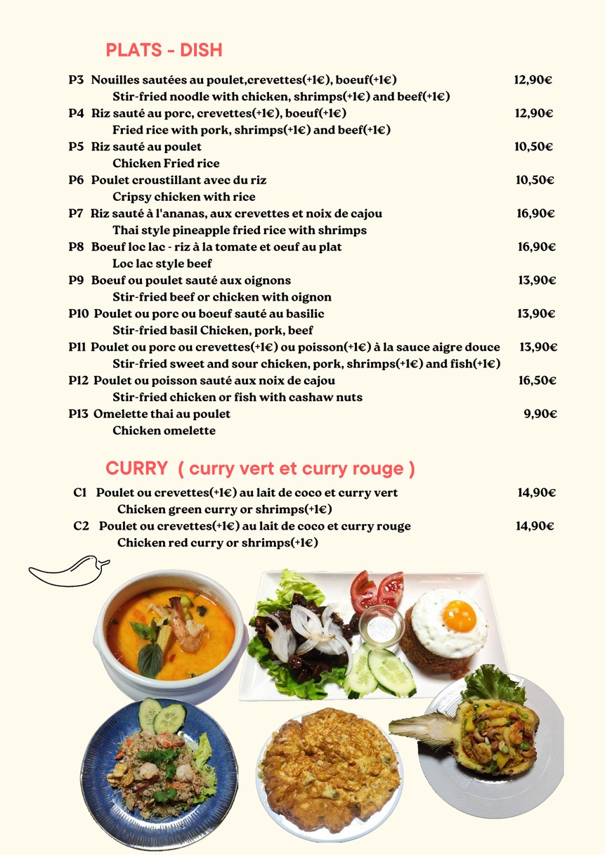 KHONKAEN UDON THAI menu 4