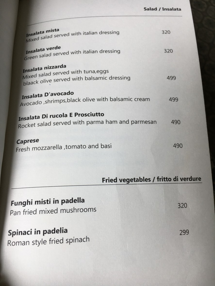 Delicatezza menu 2