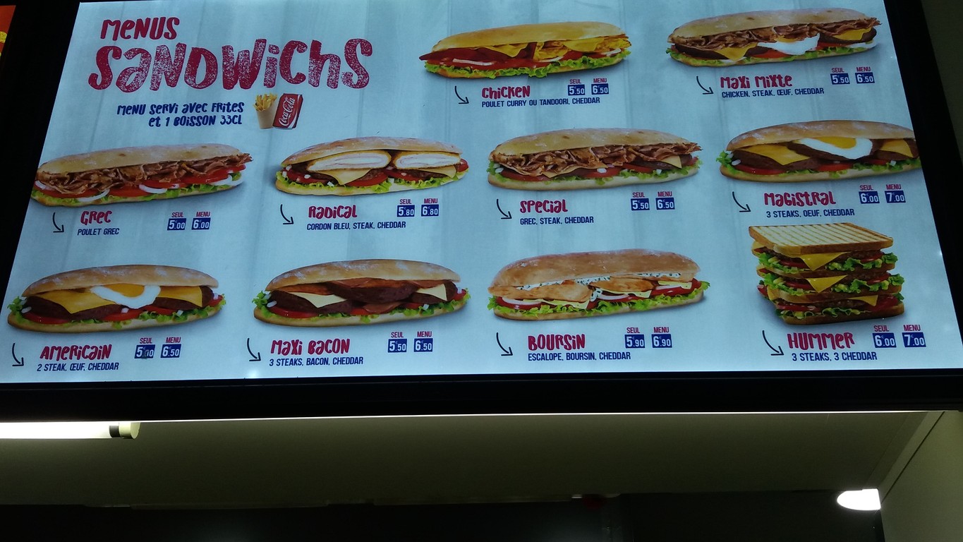 L'étoile Pizza menu 2
