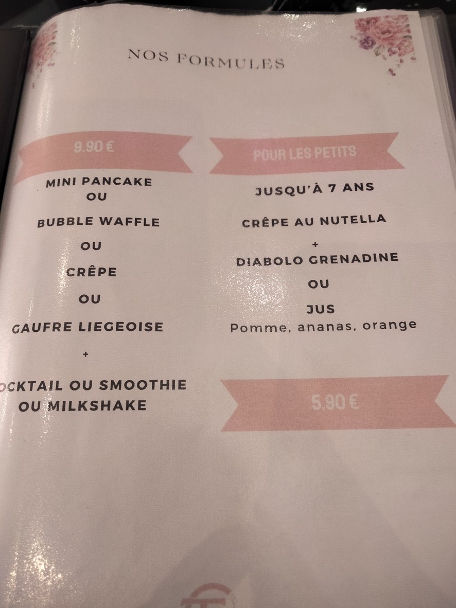 TEMA'S CAKE AULNAY-SOUS-BOIS menu 2