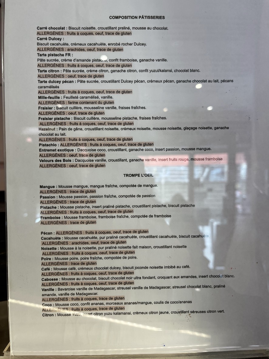TEMA'S CAKE AULNAY-SOUS-BOIS menu 6