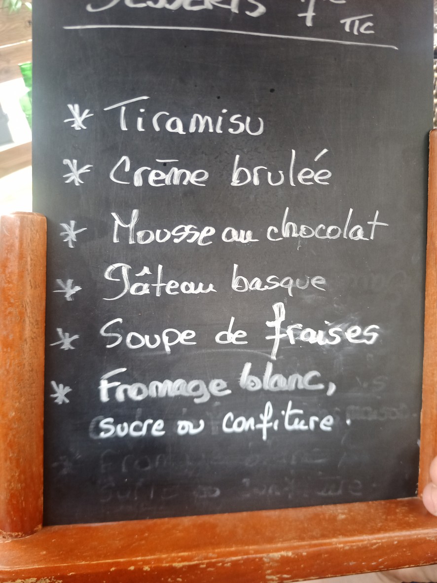 Les Prolongations menu 2