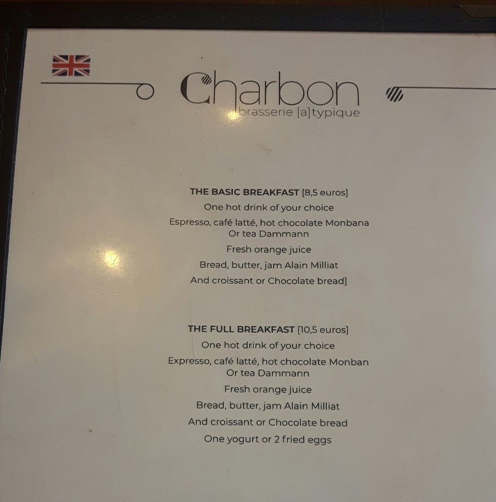 Café Charbon menu 5