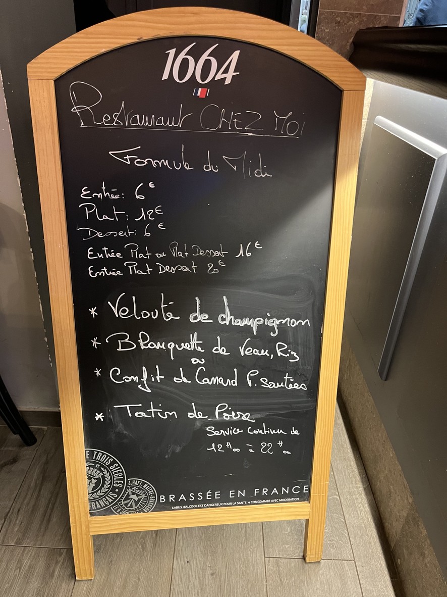 Chez Moi menu 2