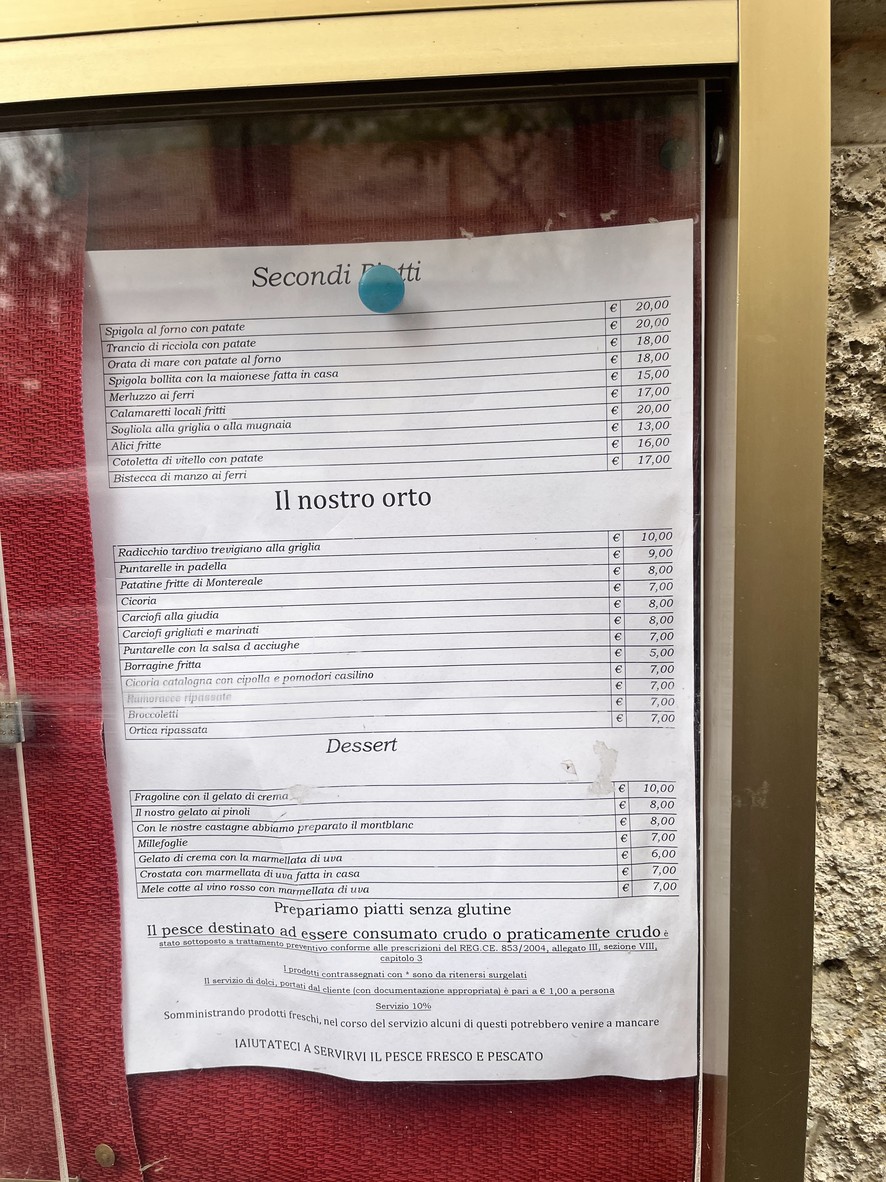 La Torricella - Ristorante menu 2
