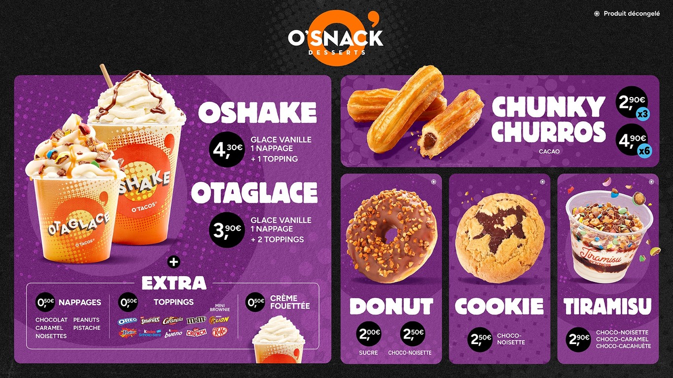 O'Tacos menu 6