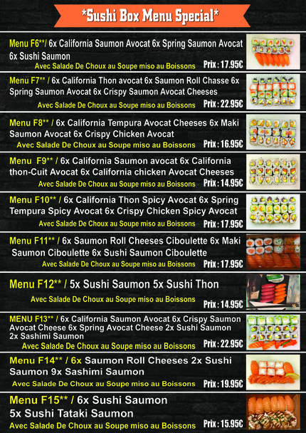 Sushi Box Paris