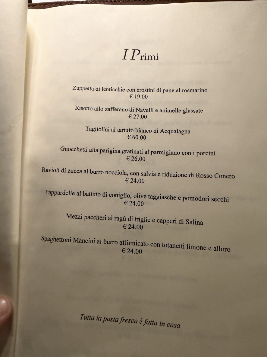 Al Ceppo menu 2