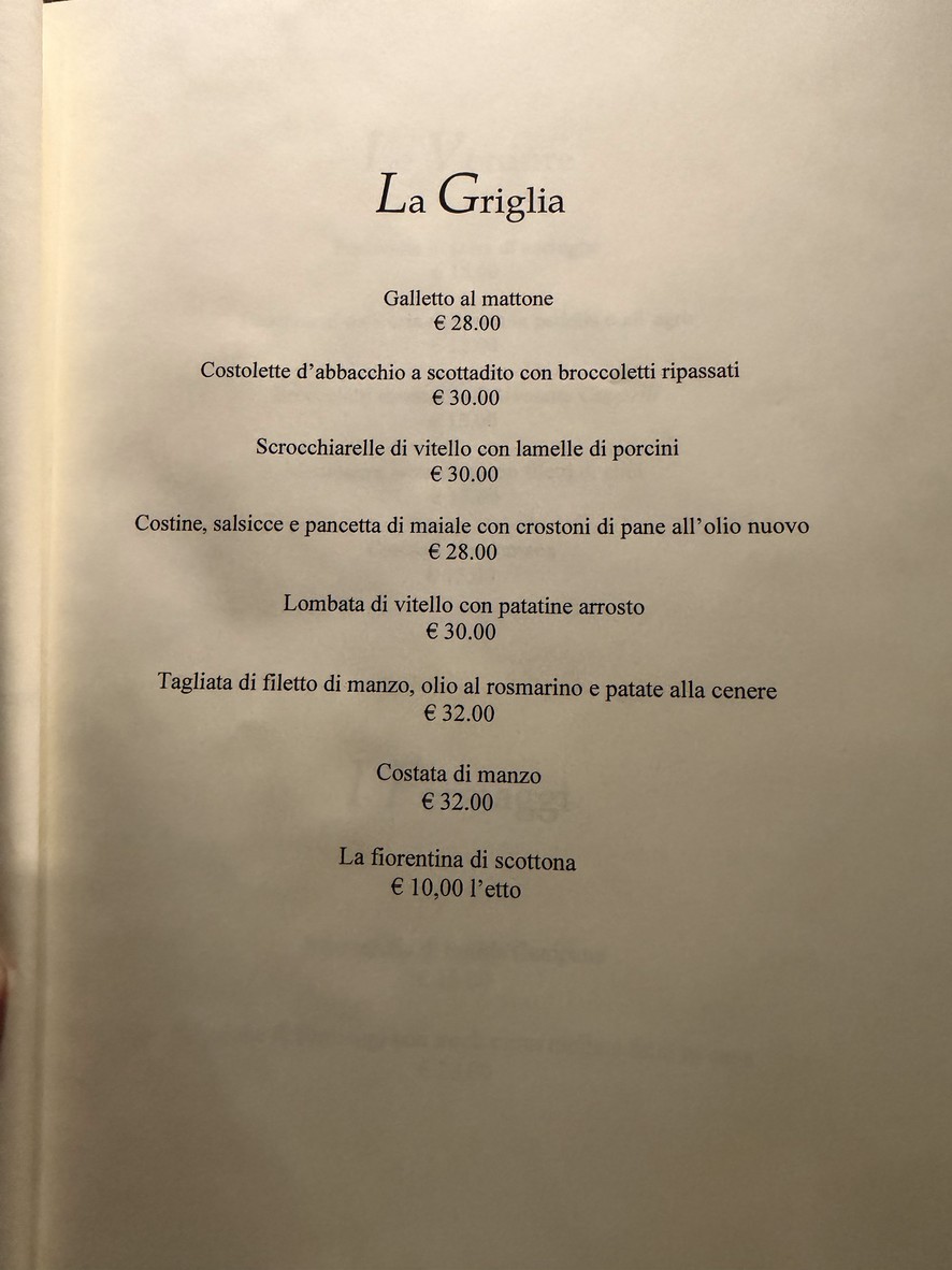 Al Ceppo menu 4