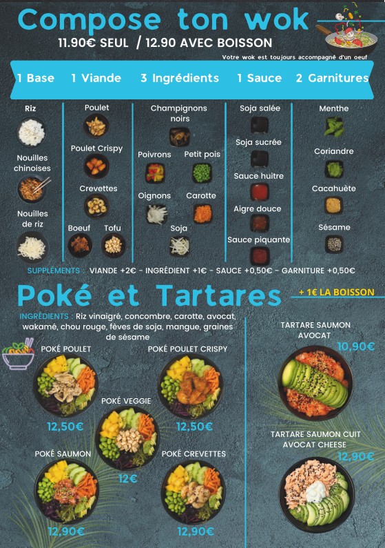 BEMO Thaï Jap & Bao menu 5
