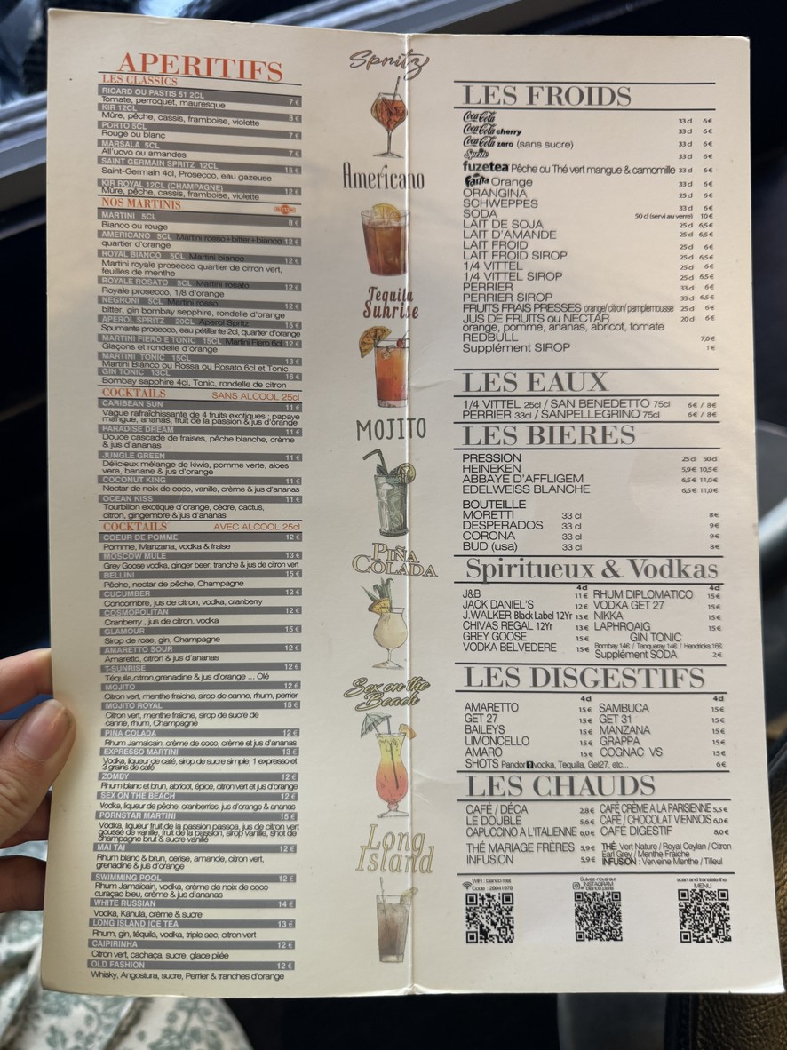 Bianco menu 1