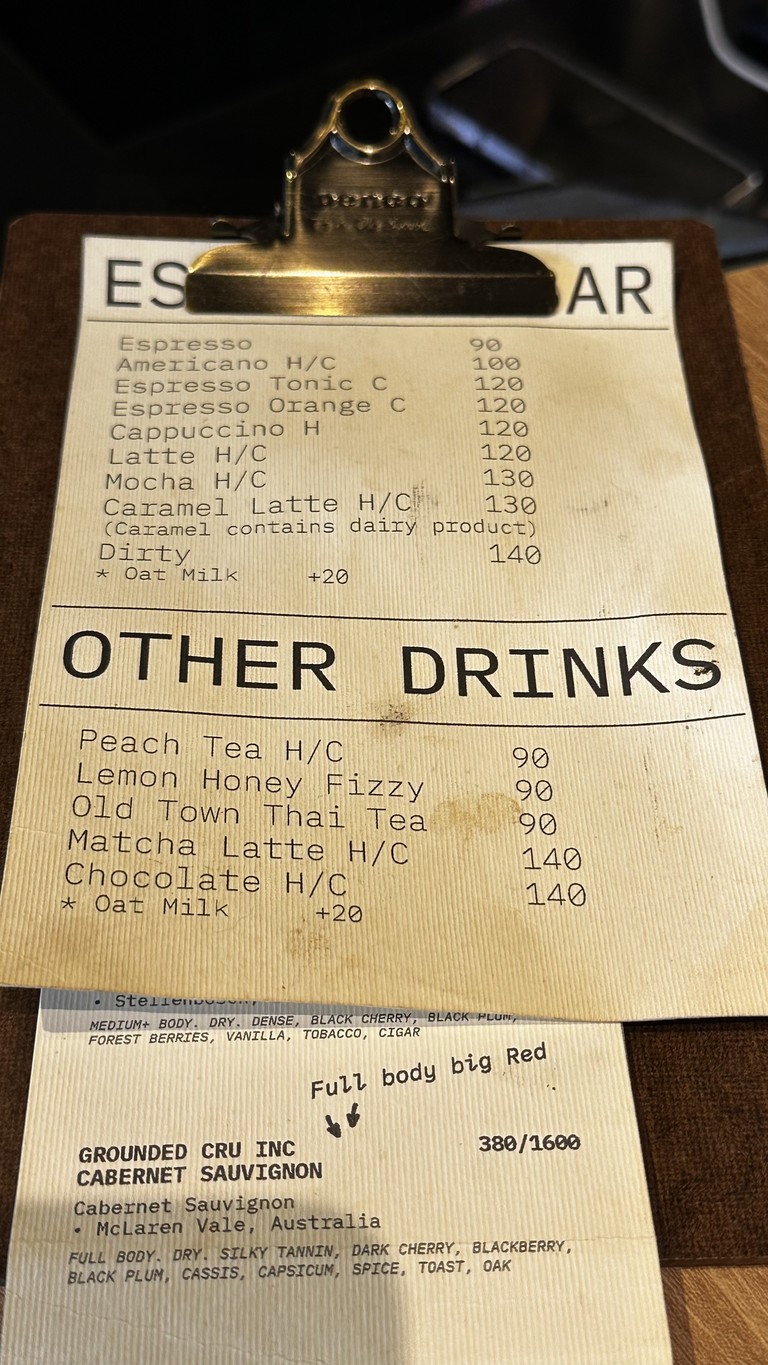 The Pastry&Co. menu 2