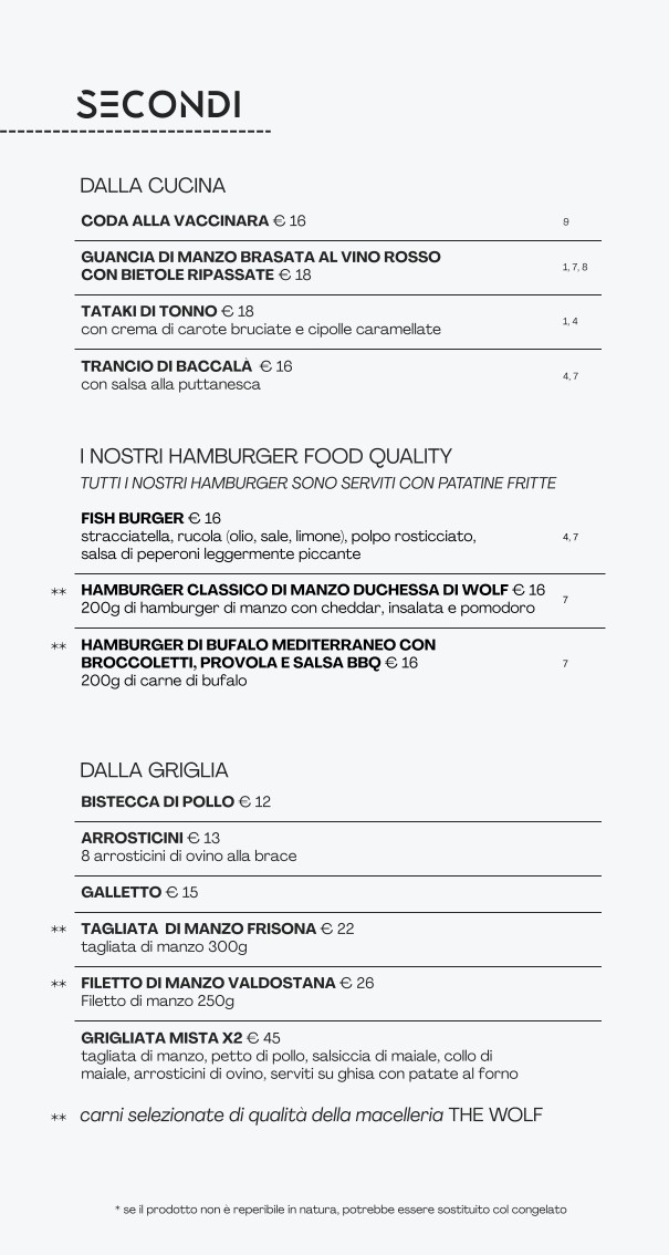 Osteria Urbana menu 3