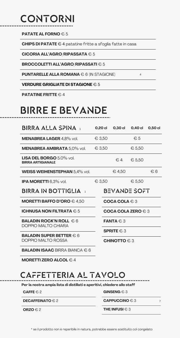 Osteria Urbana menu 7
