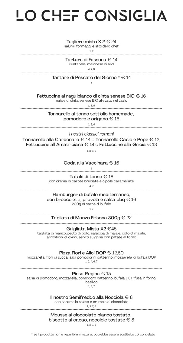 Osteria Urbana menu 9