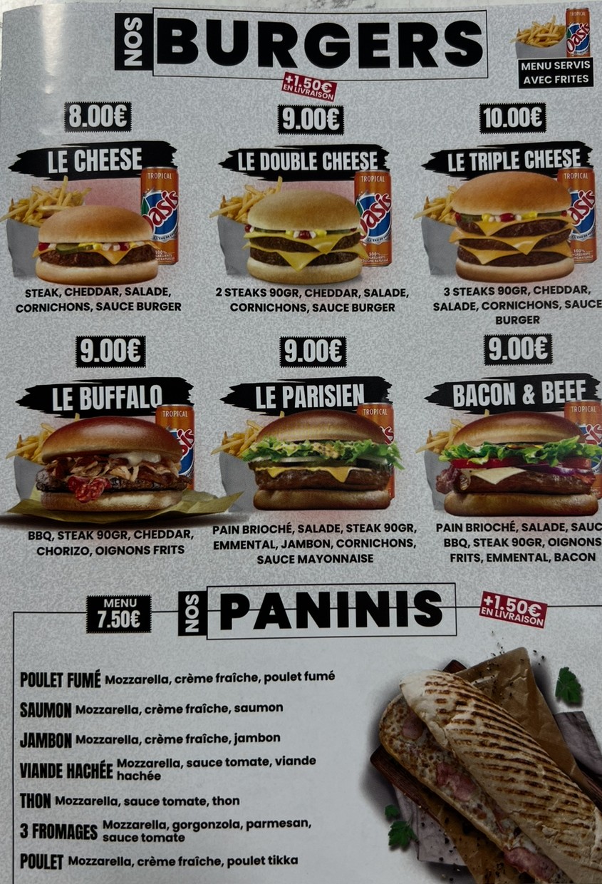 Delice Pizza menu 4