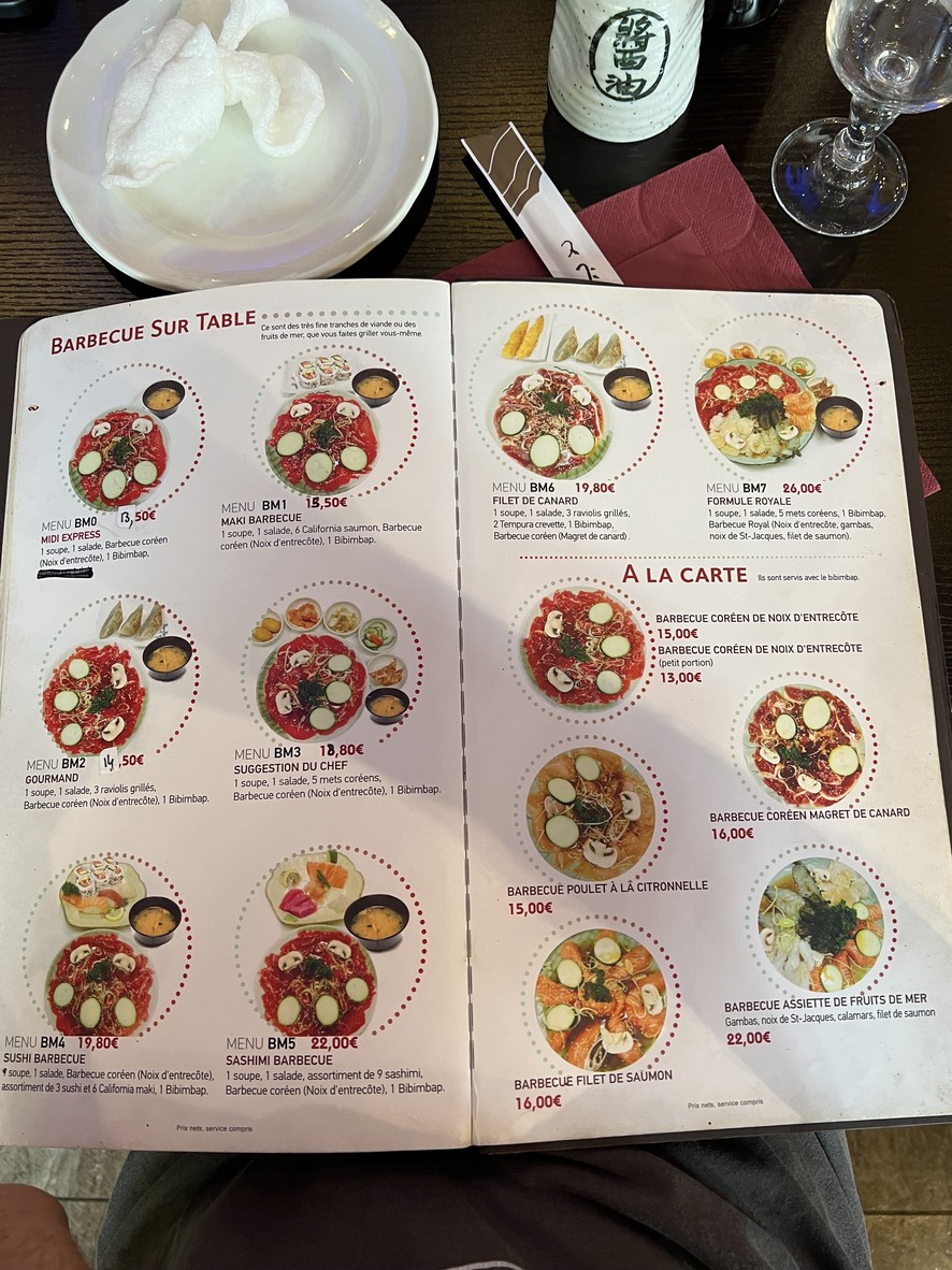 Asahi Sushi & Barbecue menu 4