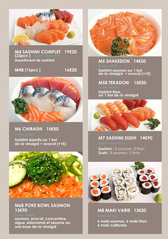 Iki Sushi menu 6