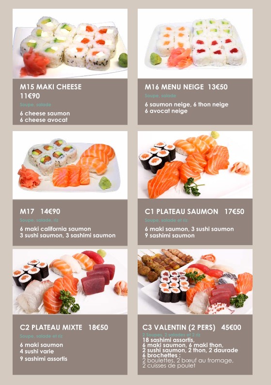 Iki Sushi menu 9