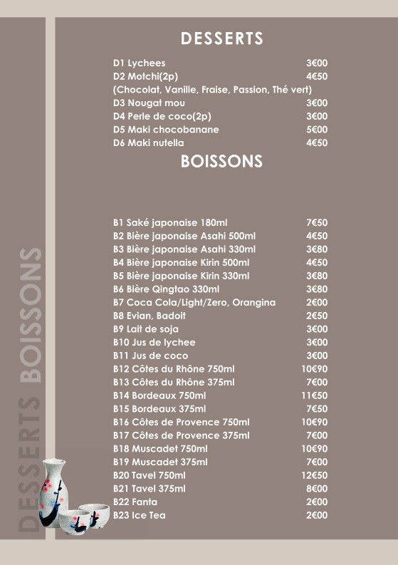Iki Sushi menu 10
