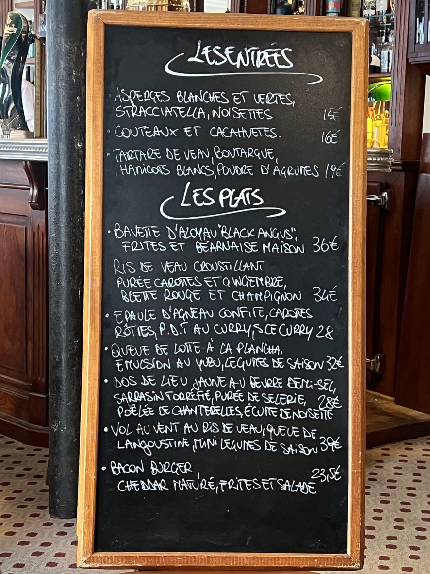 Publisher Pub menu 1