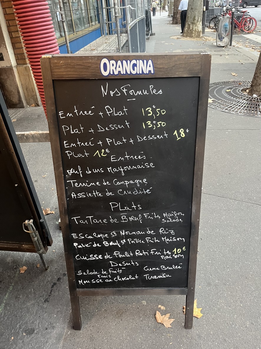 Le Cru Rollin menu 2
