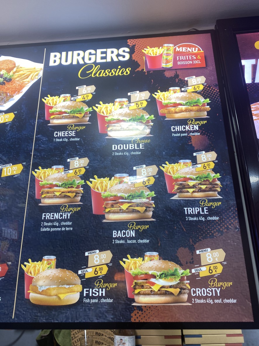 Snap Food Pizza Sandwich Burger menu 2