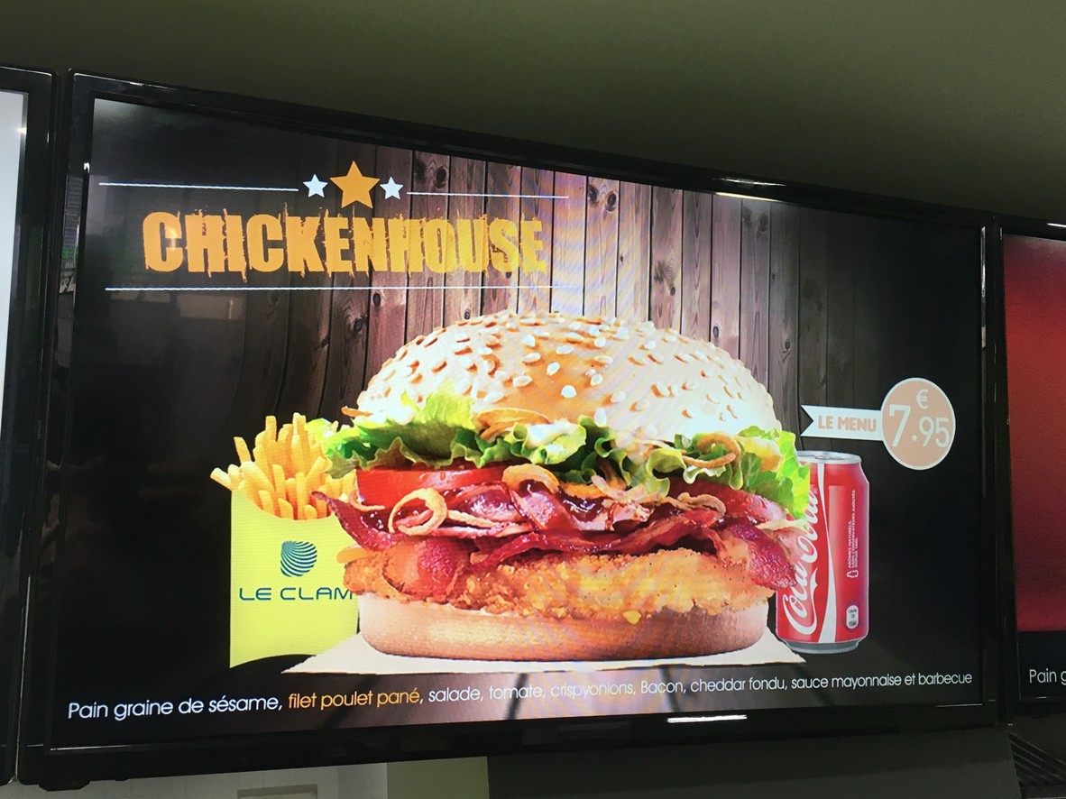 مطعم CLAM BURGER menu 2