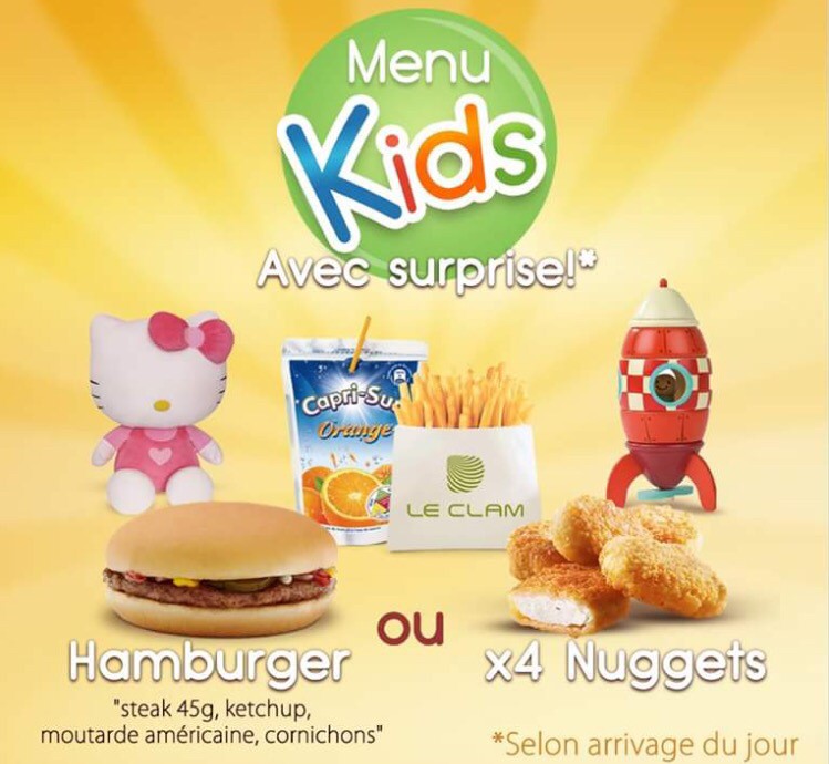 مطعم CLAM BURGER menu 3