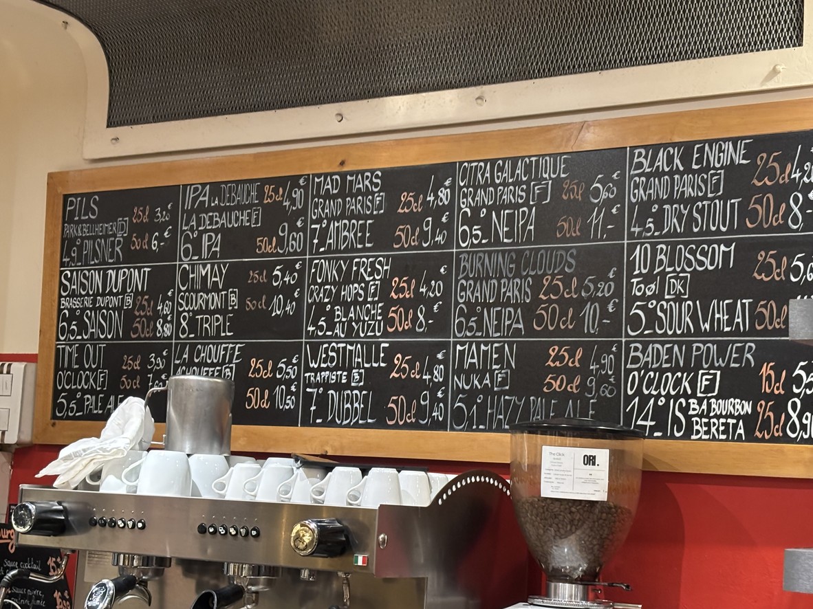 Express de Lyon menu 2