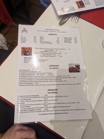 Trattoria Di Sapri