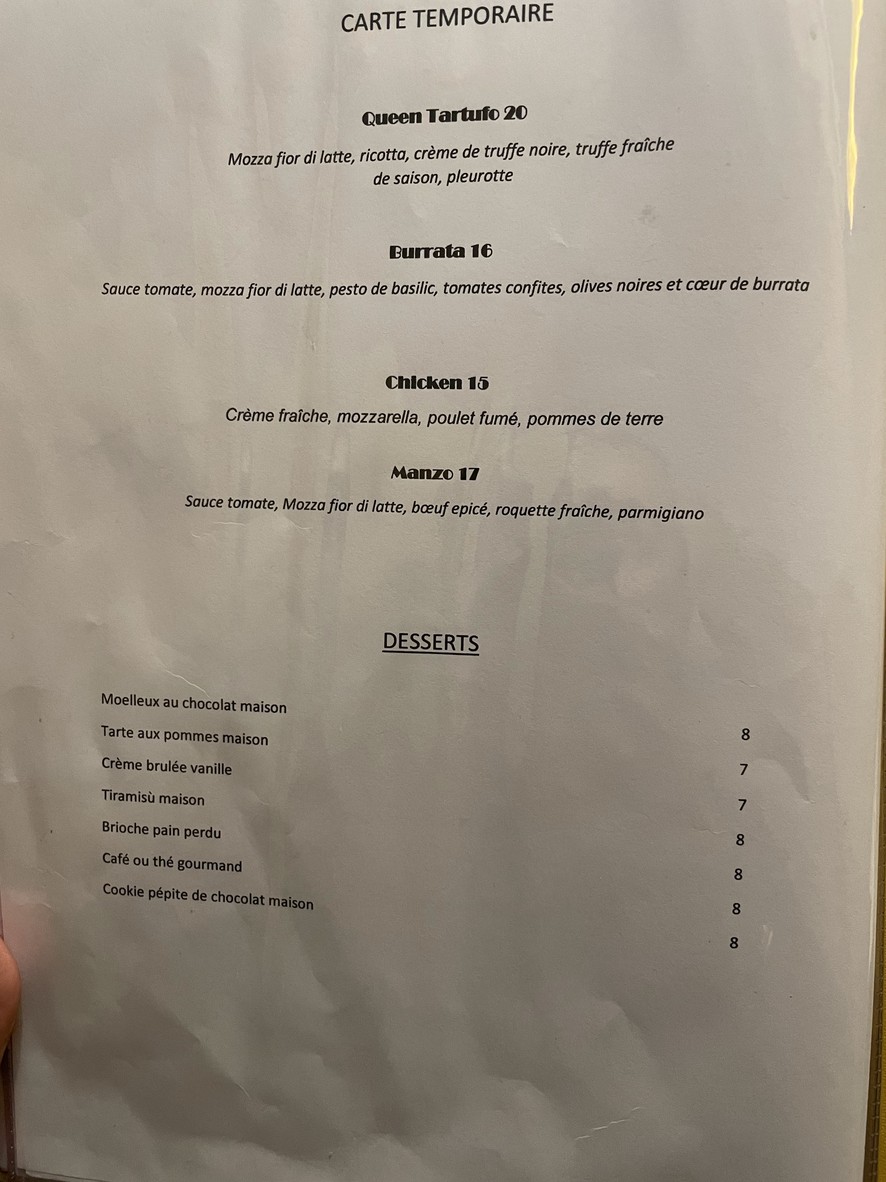 كوديتو menu 7